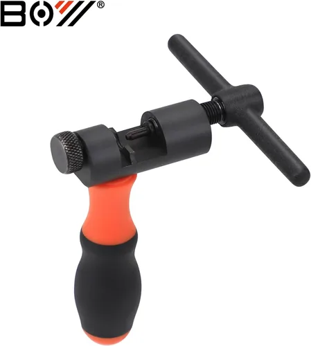 Miniatura 7 de Kit de herramientas universal para cadena de bicicleta con disyuntor de bicicleta, alicates de cadena principal, comprobador de cadena