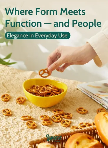 Miniatura 5 de Sweese, juego de 6 cuencos pequeños de porcelana de 10 onzas - Tazones de cerámica versátiles para cereal, fruta, postre, helado, refrigerio y yogur