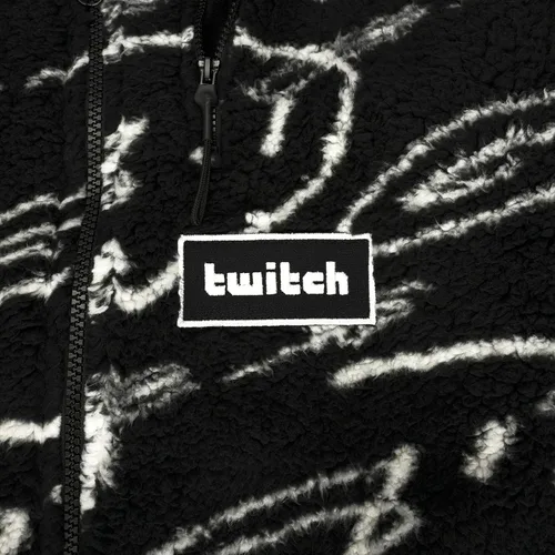 Miniatura 5 de Twitch Chaqueta Sherpa con cremallera