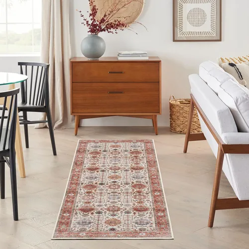 Miniatura 14 de Nourison Home Fulton - Alfombra de 2 x 3 pies, fácil de limpiar, no se desprende, para dormitorio, sala de estar, comedor, cocina (2 x 3 pies)