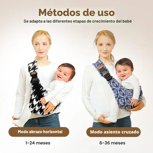 Miniatura 2 de Portador de Cabestrillo para Bebé, Portador para Niños Pequeños, Nuevo Portador de Cabestrillo para Bebé 2025, Cabestrillo Portátil y Ligero