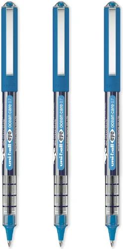 Miniatura 8 de uni-ball Eye Ocean Care UB-150ROP - Bolígrafo de punta redonda de 0.020 in para escritura suave, dibujo, arte y colorear, resistente a