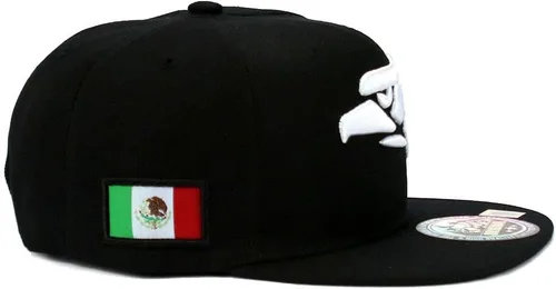 Miniatura 3 de Mexican Mexico Hat Hecho En Mexico Eagle Aguila Snapback Flat Bill Gorra de béisbol
