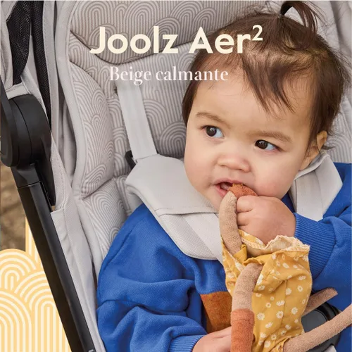 Miniatura 2 de Joolz Aer2 - Cochecito de viaje ligero para bebés y niños pequeños, plegable con una sola mano, compacto aprobado por avión de mano, asiento