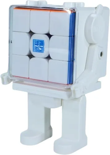 Miniatura 2 de Cuberspeed MoYu RS3M V5 Ball CORE UV con el nuevo soporte para cubo Robot de MoYu Moyu rs3 m UV con revestimiento de bandera insignia 3x3 V5