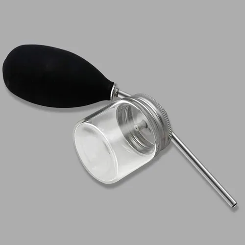 Miniatura 9 de Amagogo Botellas de spray en polvo - Herramientas de peluquería portátiles, dispensador de bomba de pulverización de purpurina seca/mica, aplicador