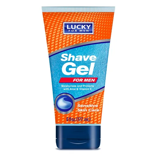 Lucky Super Soft Gel de afeitado para hombre, 5.9 onzas