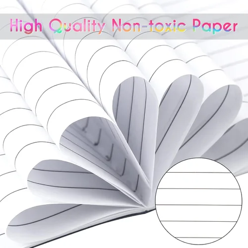 Miniatura 4 de Yexiya Paquete de 100 mini cuadernos coloridos forrados de bolsillo pequeño en blanco, juego de bloc de notas de matrimonio en blanco, regalo