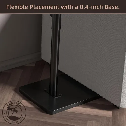 Miniatura 4 de YUHFERA Mesa de Bandeja Giratoria de 360° para Brazo de Sofá - Mesa Auxiliar Ajustable en Altura para Cama o Silla con Ranuras para Teléfono