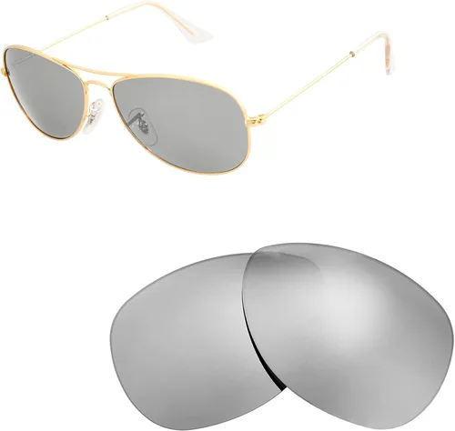 Miniatura 3 de Walleva Lentes de repuesto para lentes de sol Ray-Ban RB3362 Cockpit de 2.205in, múltiples opciones disponibles