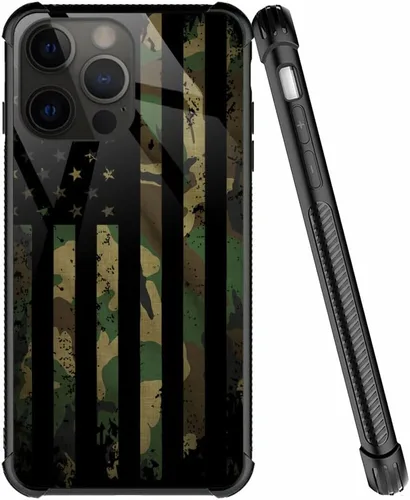 Miniatura 24 de ZHEGAILIAN Funda compatible con iPhone 7/8 Plus, funda de vidrio orgánico para niñas, mujeres y hombres, diseño de cuatro esquinas, antiarañazos, a