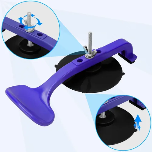 Miniatura 7 de ZKTOOL Juego de abrazaderas con ventosa de 6 piezas, kit de abrazaderas de clase para reparación y pegado de vidrio de techo de convertible