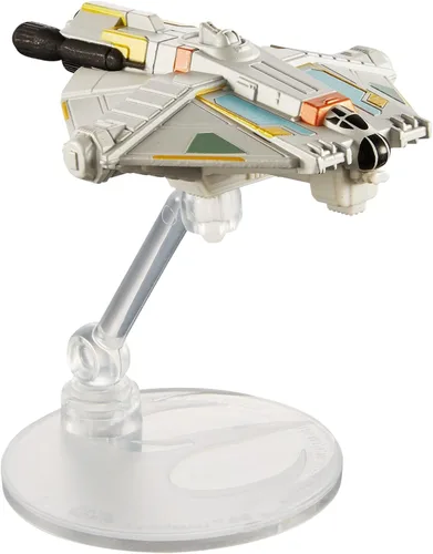Miniatura 3 de Hot Wheels Star Wars Rogue One nave espacial, Ghost (Rebels)