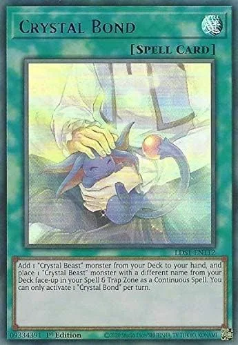 Miniatura 2 de Crystal Bond (azul) - LDS1-EN112 - Ultra Raro - 1ª edición