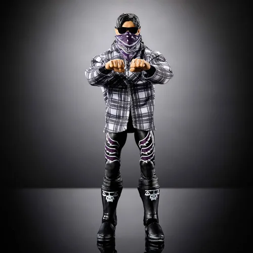Miniatura 5 de Mattel WWE Elite Figura de acción y accesorios, Serie #109 Dominik Mysterio de 6 pulgadas, coleccionable con 25 puntos de articulación y manos