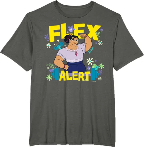 Miniatura 7 de Disney Encanto Luisa Madrigal Flex Alert Camiseta, Negro