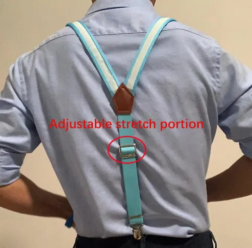 Miniatura 4 de 3 Pcs, LED Light Up Suspenders With Glow Bracelets And Bow Tie Combo, Adjustable Elastic Flashing Led Clothing