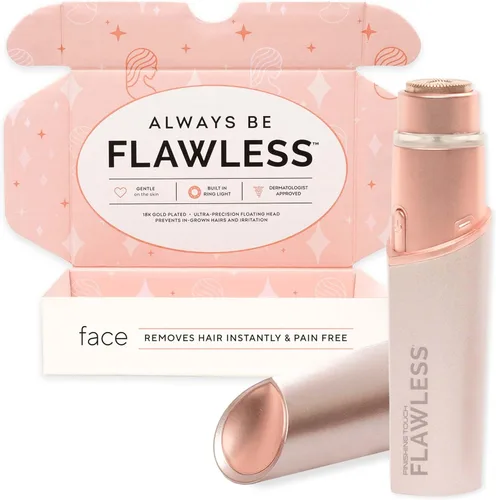 Miniatura 9 de Finishing Touch Flawless Removedor de pelos sueltos, herramienta de depilación de micro-hojas precisa, diseñada para cortar sin dolor pelos sueltos