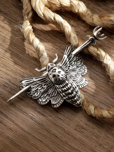 Miniatura 7 de HAQUIL Horquilla de insectos para mujeres y hombres, pasador gótico vintage con diseño simple de animales, regalo de joyería para hombres y mujeres