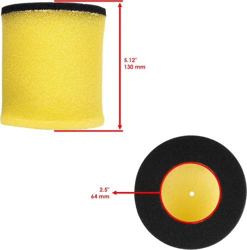 Miniatura 2 de Caltric Filtro de aire compatible con Suzuki Lt-A400 Lt-A400F Eiger 400 2X4 4X4 Auto 2003 2004 2005 2006 2007