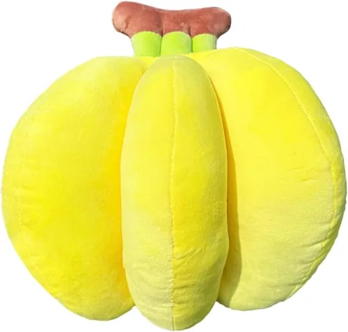 Miniatura 7 de Almohada de peluche de plátano de 13 pulgadas, juguete de fruta de animal de peluche para niñas o niños, para vacaciones