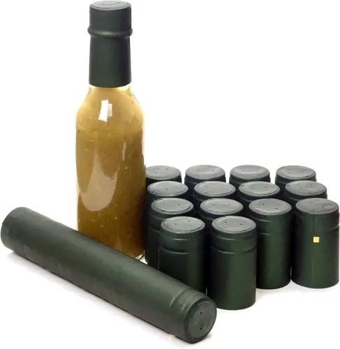 Miniatura 7 de nicebottles Cápsulas retráctiles, color negro, 1.102 x 1.969 in, paquete de 30 – Compatible con botellas de salsa picante y Woozy de 5oz y 10oz