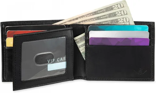 Miniatura 39 de Dockers Mens piel Capacidad extra Slimfold Bifold Wallet