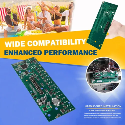Miniatura 5 de 520287 Reemplazo universal de placa de circuito de placa base para controlador exterior, compatible con sistemas de control automático IntelliTouch