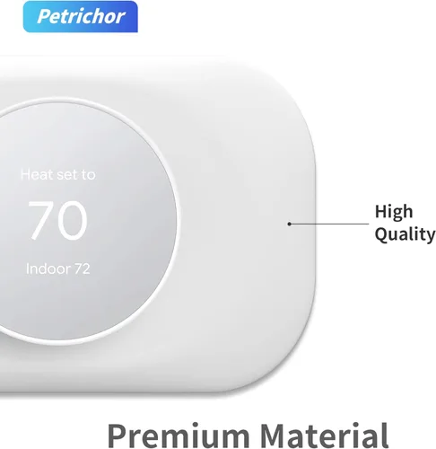 Miniatura 5 de Petrichor Placa de pared para termostato Nest, compatible con termostato Google Nest 2020, kit de molduras de termostato Nest, accesorio de cubierta