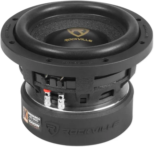 Miniatura 4 de Rockville W65K9D2 6.5 "1000 W Peak Subwoofer de audio para automóvil Dual 2-Ohm Sub 250w RMS CEA nominal