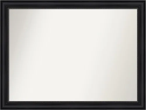 Miniatura 112 de Amanti Art Espejo personalizado, espejo de baño negro Astor, espejo de pared o espejo de tocador de baño sobre el fregadero (25 x 25 pulgadas)