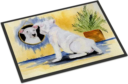 Miniatura 68 de Caroline's Treasures SS8220MAT - Felpudo afgano de 18 x 27 pulgadas, para interiores y exteriores, para entrada, antideslizante, lavable, de pelo