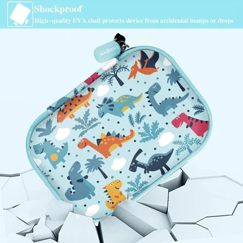Miniatura 5 de Leayjeen Funda para cámara para niños compatible con OUTUVAS/Goopow/Mgaolo/HOOMOON/Juguetes de cámara para niños y videocámara digital para niños