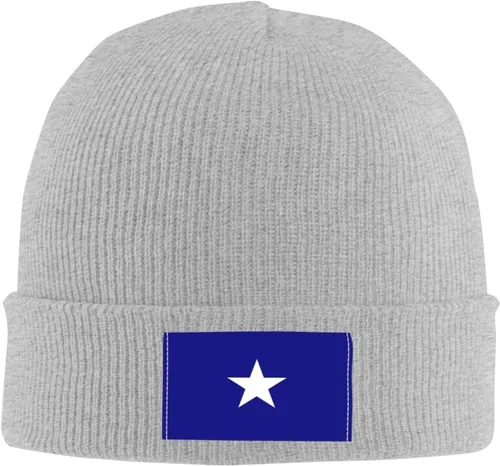 Miniatura 2 de Bonnie Blue Flag Beanie Hat for Men Women Warm Cozy Knit Skull Cap Acrylic Winter Hats