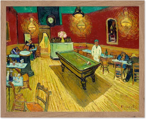 Miniatura 55 de Poster Master Póster clásico de Van Gogh, impresión impresionista vintage, regalo para artista, pintor, autorretrato, sombrero de paja, dibujo