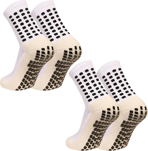Miniatura 7 de Calcetines de fútbol con agarre para hombre, calcetines atléticos antideslizantes, calcetines de fútbol americano y baloncesto antideslizantes