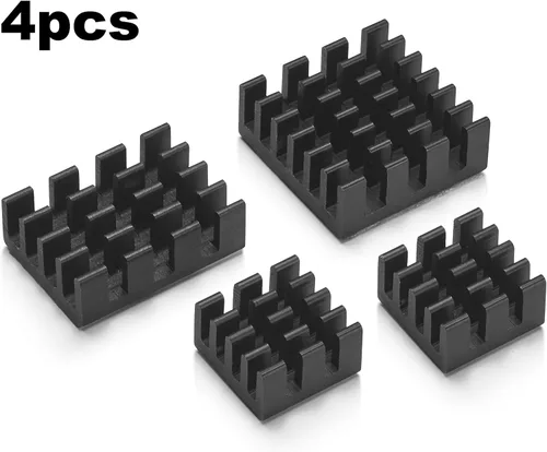 Miniatura 8 de Vilros Kit básico de iniciación para Raspberry Pi 4 con carcasa ABS refrigerada por ventilador, incluye placa Raspberry Pi 4 y 7 accesorios