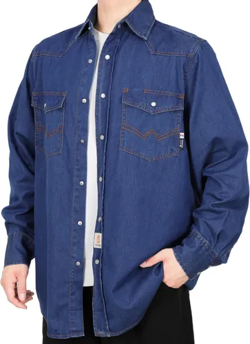 Miniatura 18 de BOCOMAL Camisas FR 6.25oz Camisas de soldadura ligeras resistentes al fuego Camiseta retardante de fuego para hombres
