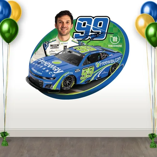Miniatura 12 de Prime Party Joey Logano NASCAR - Juego de calcomanías de pared Gráficos grandes extraíbles de 32 pulgadas Equipo oficial Penske #22 Car 2X