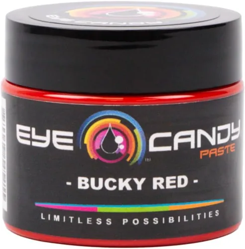 Miniatura 6 de Eye Candy Pasta de pigmento de resina, color epoxi altamente pigmentado, 2 onzas, sólida no metálica, mezclable para tonos personalizados (rojo buey)