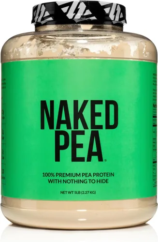 Naked Nutrition - Proteína de chícharo aislado de granjas norteamericanas, 5 libras