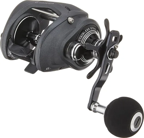 Okuma Komodo SS Marco de Aluminio de Gran Capacidad Engranajes de Acero Inoxidable Carrete de Bajo Perfil