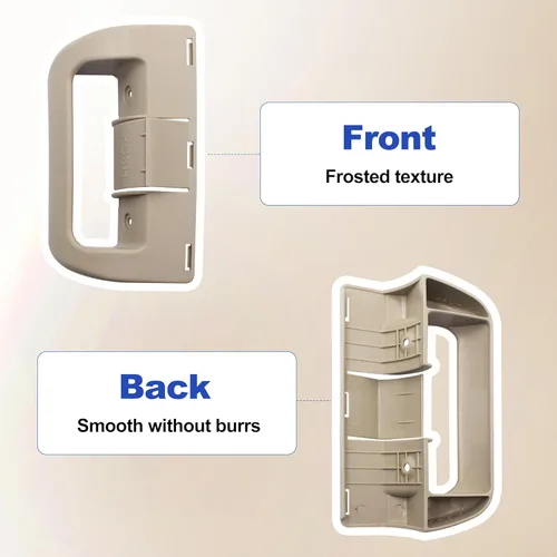 Miniatura 2 de 3851174015 - Manija de puerta de refrigerador de repuesto para puertas superiores e inferiores Dometic, compatible con modelos Beige