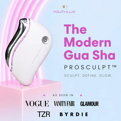 Miniatura 2 de ProSculpt - Masajeador facial Gua Sha calentado, herramienta eléctrica de guasha para esculpir la cara, relajación y cuidado de la piel, herramienta