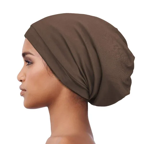 Miniatura 24 de Alnorm - Gorro con forro de satén y suave banda elástica para hombres y mujeres, talla única Se ajusta a la mayoría