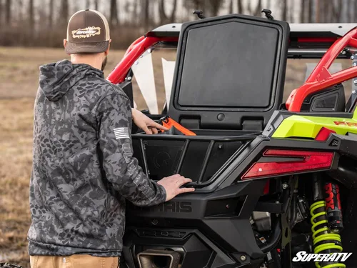 Miniatura 6 de SuperATV Enfriador/caja de carga con aislamiento trasero resistente para Polaris RZR Pro R 2022+ Polaris RZR Pro R 4 2022+ Almacenamiento