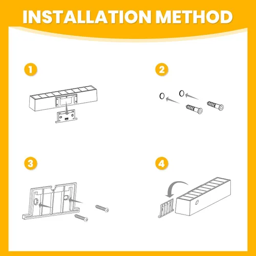 Miniatura 8 de Luces solares para exteriores, luz solar con sensor de movimiento para letrero de casa, IP44 impermeable 1000LM 4000K estilo moderno de lujo sin