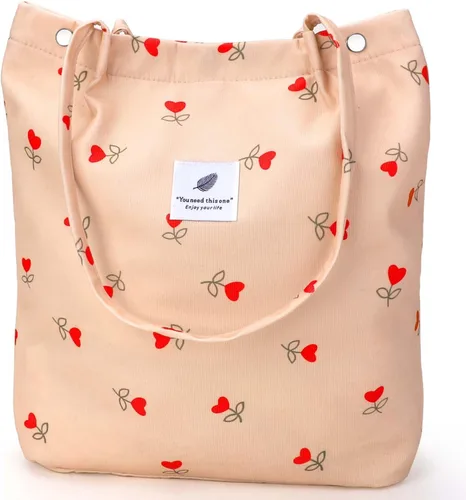 Miniatura 150 de Ayieyill - Bolsa de pana para mujer y niña, con correa de lona para colgar al hombro, bolsa con bolsillo