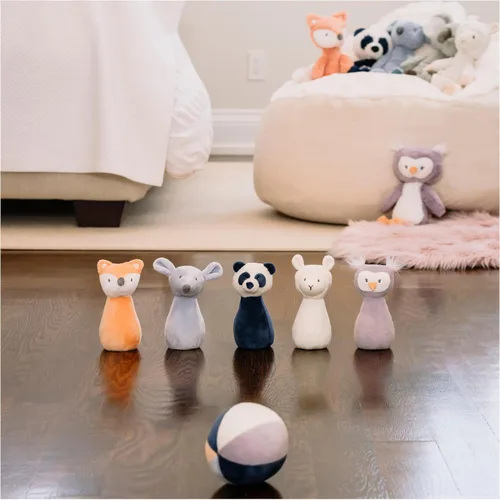 Miniatura 2 de GUND Baby Baby Toothpick My First Bowling - Juego de 6 peluches de 6 pulgadas
