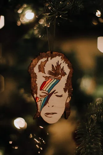 Miniatura 4 de RAINBOWIE Adorno navideño para espejo retrovisor
